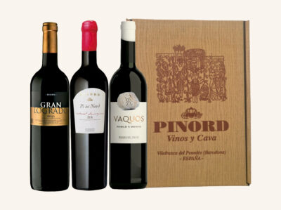 Estoig amb selecció de 3 Denominacions d’Origen emblemàtiques